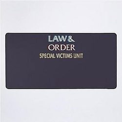 Gift Idea Law And Order Desk Mat Music Fan