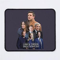 Funny Gift Law Order Cute Graphic Mouse Pad