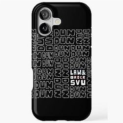 DUN law and order svu pattern iPhone case