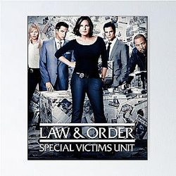 Birthday Gifts Law and Order: SVU Gifts For Halloween Poster