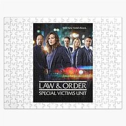 Still New York Finest Law and Order SVU Lach Halloween Jigsaw Puzzle