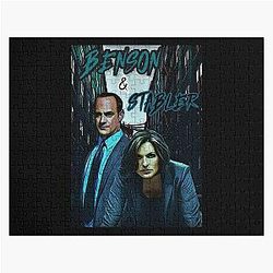 Mens Benson Stabler Law Svu Fan Jigsaw Puzzle