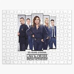 Law and Order SVU 20 Years Strong Jigsaw Puzzle