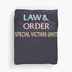 Gift Idea for Music Fans Law and Order Duvet Cover