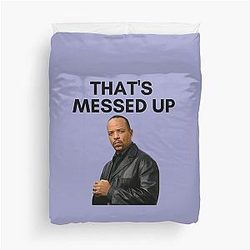 Law and Order SVU - Fin - That's messed up Duvet Cover