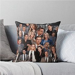 Collage of Law & Order Throw Pillow