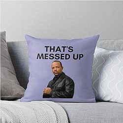 Law and Order SVU Fin Throw Pillow