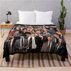 College of Law and Order Landscape Throw Blanket