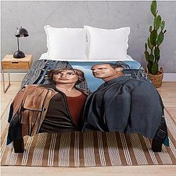 Benson and Stabler Law & Order: SVU Throw Blanket