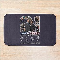 Design 21 Years of Law & Order: Special Victims Unit Bath Mat