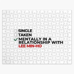 Mentally in a relationship with Lee Min-ho Jigsaw puzzle