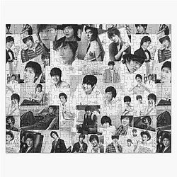 Lee Min Ho South Korean Actor Aesthetics Collage Jigsaw Puzzle