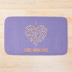 I Love Lee Min Ho Bath Mat