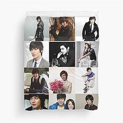 Lee Min-ho Photo Duvet Cover
