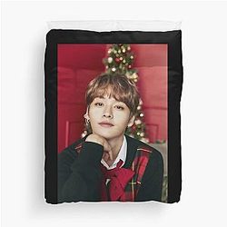 Lee Min Ho Lee Know STRAY KIDS Christmas Eve Duvet Cover