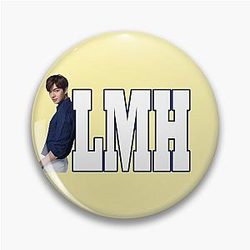 Lee Min Ho - LMH with Blue Outfit Pin