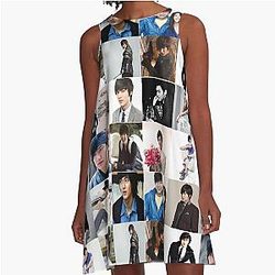Lee Min Ho A-Line Dress
