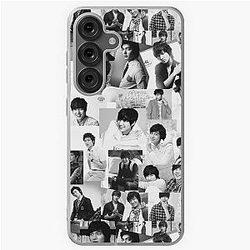 Lee Min Ho South Korean Actor Black Aesthetics Collage Samsung Galaxy Case