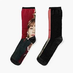 Lee Min Ho Lee Know STRAY KIDS Christmas socks