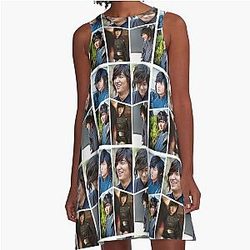 Lee Min Ho A-Line Dress