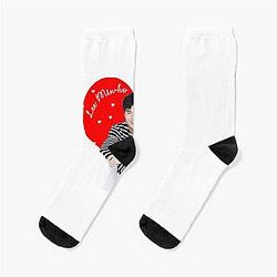 Lee Min Ho with the heart socks