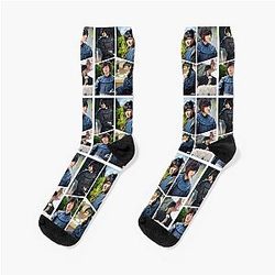 Lee Min Ho Collage Socks