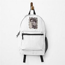 Lee Min-ho Korean Actor K-Drama Scrapbook Collage Cozy Vintage Design Backpack