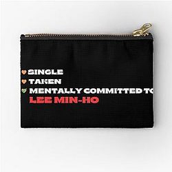 Mentally Committed To Lee Min Ho Zipper Pouch