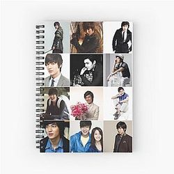 Lee Min-ho Photo Spiral Notebook