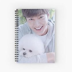 Actor Lee Min Ho Spiral Notebook