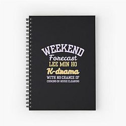 Lee Min Ho Fans Spiral Notebook