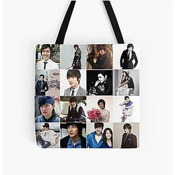 Lee Min-ho Photo Collage Tote Bag