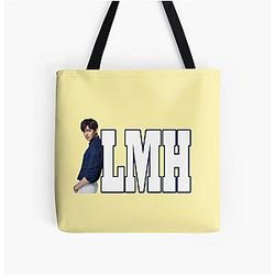 Lee Min Ho - Lee Min Ho with Blue White Outfit Tote Bag