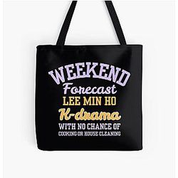 Lee Min Ho Fans All Over Print Tote Bag
