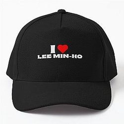 I Love Lee Min-ho - White Baseball Cap