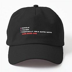 Mentally on a date with Lee Min-ho Dad Hat