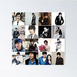 Lee Min-ho Photo Collage Poster