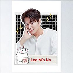 Lee Min Ho I Love Poster