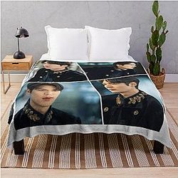 Lee Min Ho The King Handsome Collage Throw Blanket