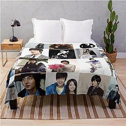 Lee Min-ho Photo Throw Blanket