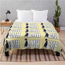 Lee Min Ho LMH with Blue Outfit Throw Blanket