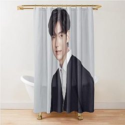 Lee Min-ho Art Shower Curtain