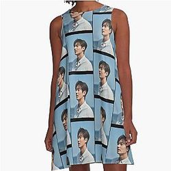 Lee Min Ho V4 A-Line Dress