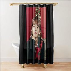 Lee Min Ho STRAY KIDS Christmas Eve Magazine Shower Curtain