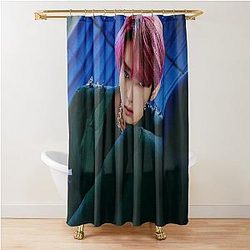 Lee Min Ho Stray Kids Oddinary Maniac Magazine Shower Curtain