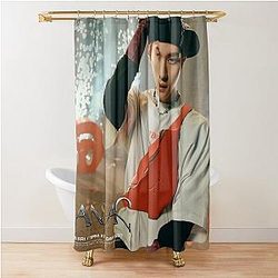Lee Min Ho Stray Kids MANIAC MAG Shower Curtain