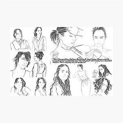 Lena Headey collage of Photographic Print