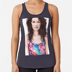 Lena Headey Racerback Tank Top