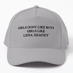 Girls don't like boys - Lena Headey Baseball Cap