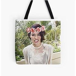 Lena Headey All Over Print Tote Bag